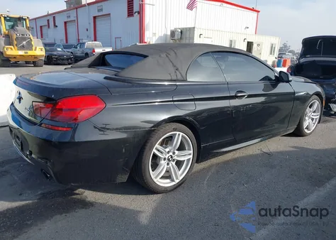 2016 BMW 640I z USA, uszkodzony, nr VIN WBA6F1C57GGT83293